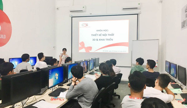 khóa học thiết kế nội thất tphcm tại cbs