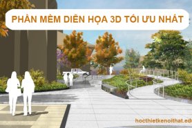 Dùng Phần Mềm Thiết Kế Cảnh Quan Sân Vườn 3D Nào?