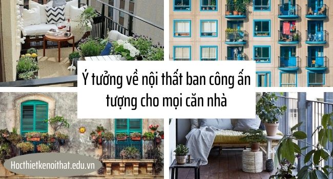ý tưởng nội thất ban công