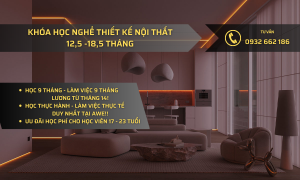 ĐỪNG ĐỂ MẤT THỜI GIAN VỚI CÁC KHÓA HỌC THIẾT KẾ NỘI THẤT GIÁ RẺ