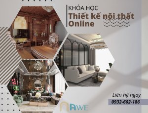 khóa học thiết kế nội thất online