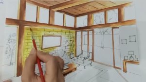 diễn họa nội thất