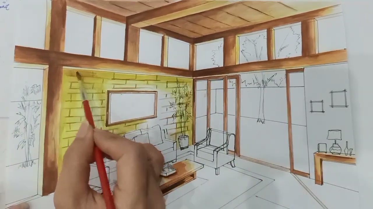 diễn họa nội thất