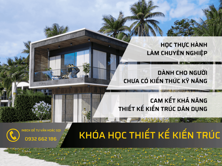 Khóa học thiết kế kiến trúc ngắn hạn có gì đặc biệt