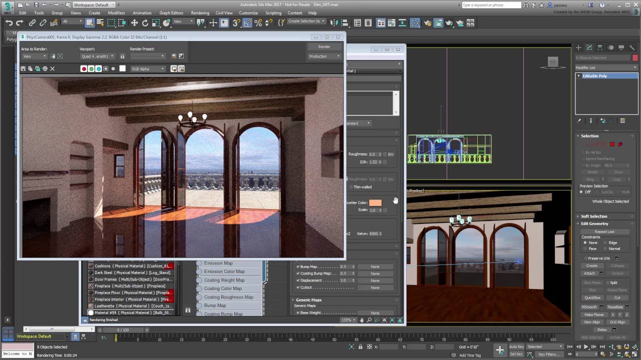 Khóa học 3ds Max Hà Nội Nâng Cao 