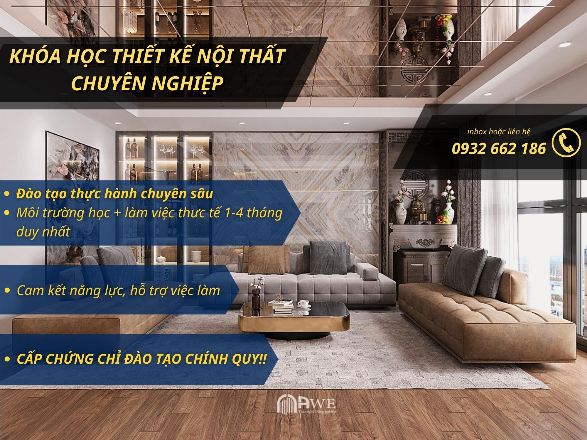 Học thiết kế nội thất ở đâu