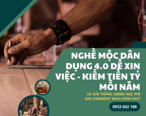 Khóa học nghề mộc